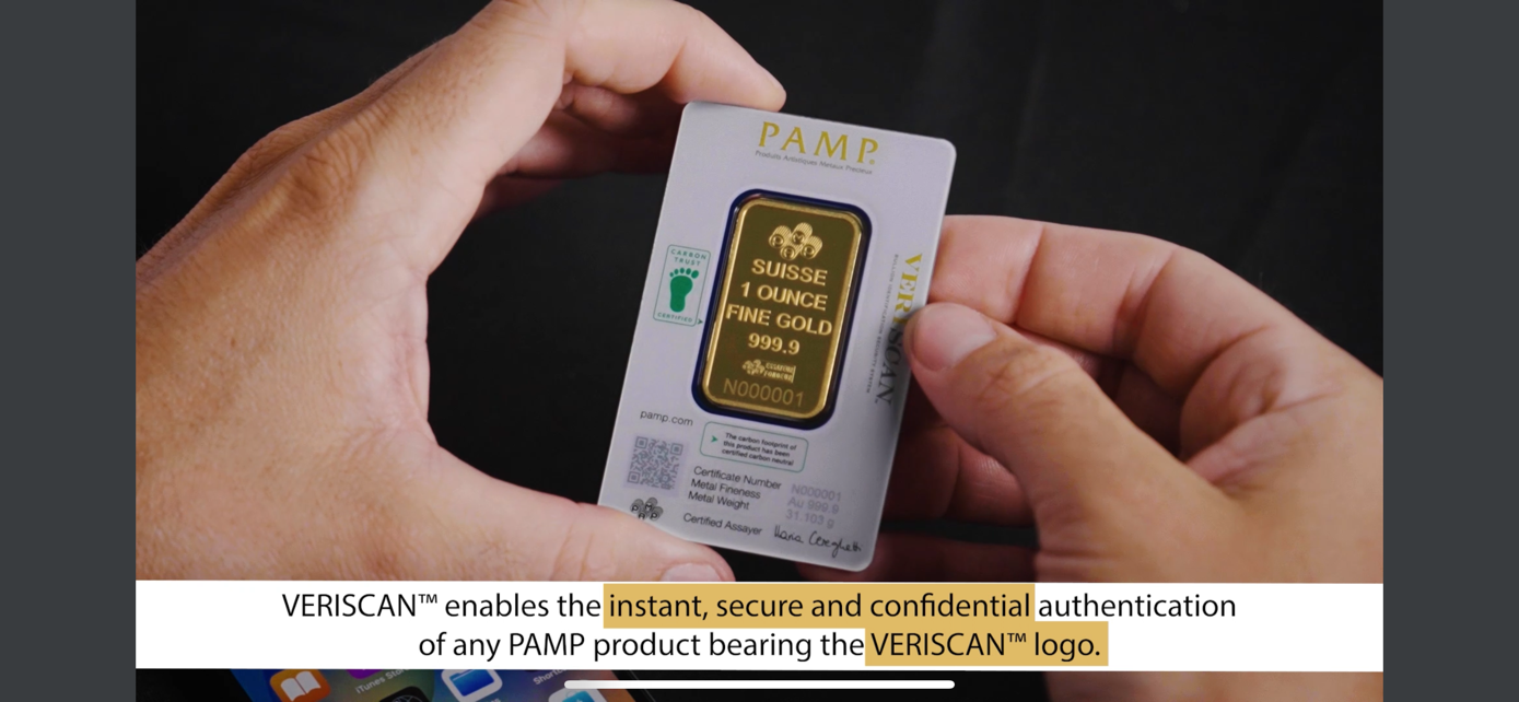 Veriscan softvér na kontrolu pravosti zlata