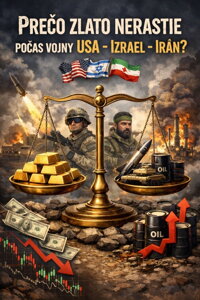 prečo zlato v čase vojny neakceleruje ešte výraznejšie? 